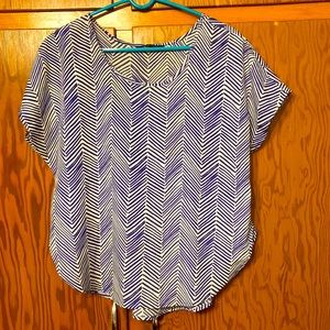 Sweat Rain Large Blouse